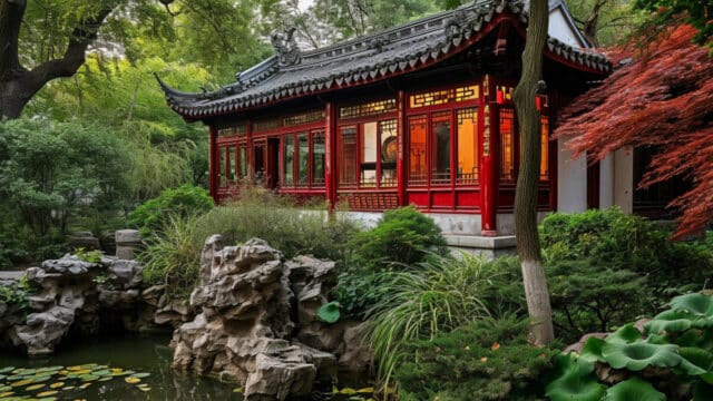Maison traditionnelle chinoise
