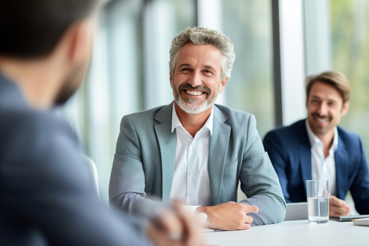 Des personnes travaillant en entreprise