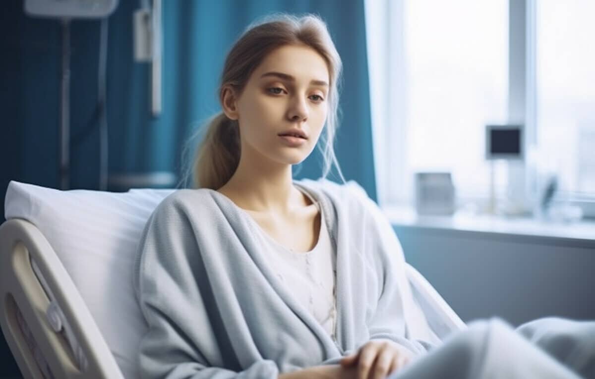 Une femme handicapée