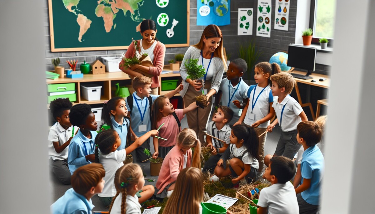 découvrez comment 35 classes du calvados s'engagent pour l'écologie grâce à un programme novateur, sensibilisant les écoliers aux enjeux environnementaux et leur montrant l'importance de préserver notre planète.