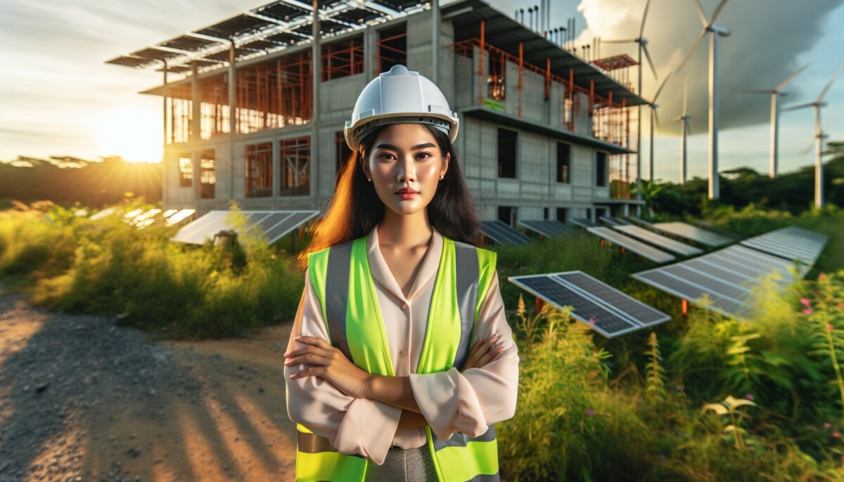 découvrez comment elle allie passion pour l'environnement et choix de carrière en se lançant dans le secteur du bâtiment. un parcours inspirant pour un avenir durable.