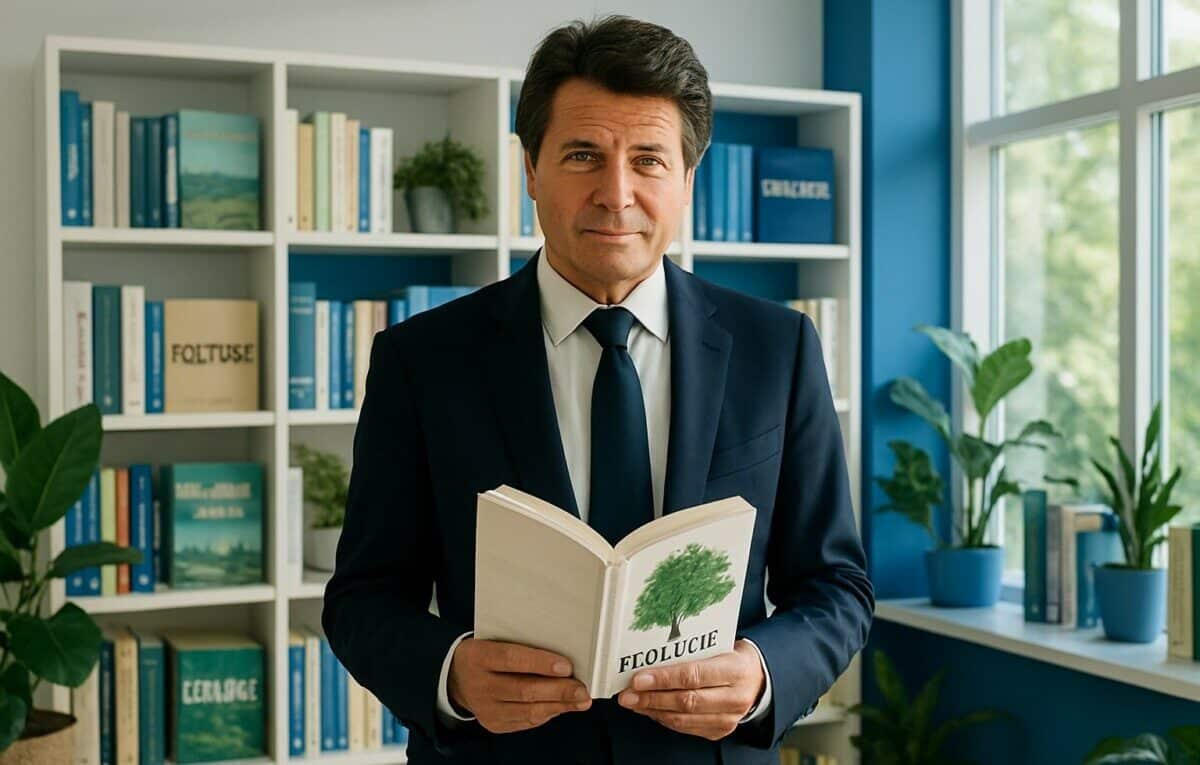 découvrez l'ouvrage de christian estrosi où il partage ses convictions écologiques. un engagement audacieux à droite, teinté de bleu, qui reflète sa vision d'un avenir durable. une lecture essentielle pour comprendre ses propositions et sa passion pour l'environnement.