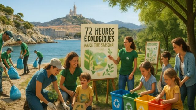 découvrez les 72 heures consacrées à l'écologie à marseille et aubagne, un événement exceptionnel dédié à la sensibilisation, aux solutions durables et à la protection de notre environnement. participez à des ateliers, des conférences et des activités en plein air pour apprendre et agir pour la planète.