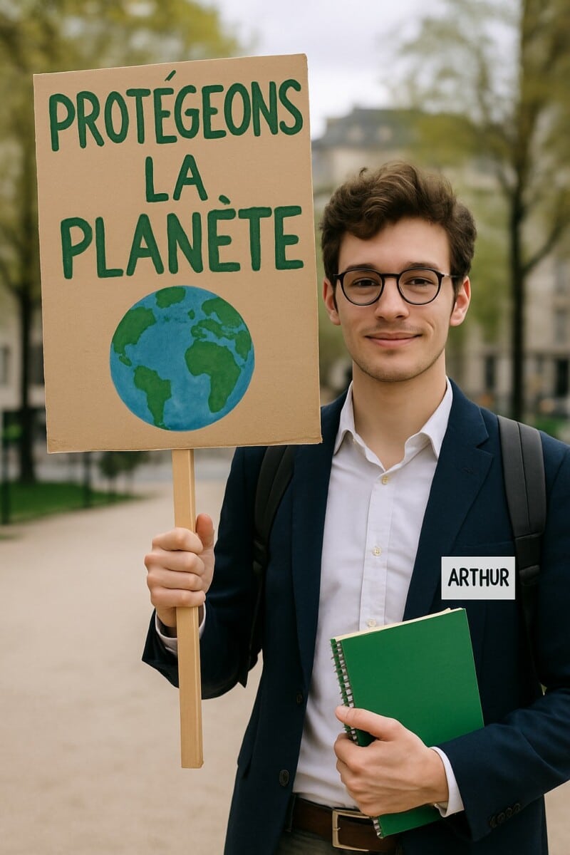 découvrez comment samuel fitoussi raconte l'ascension d'arthur, un jeune macroniste, plongé dans l'univers de l'écologie au sein de son école de commerce. une exploration fascinante des nouveaux courants de pensée qui façonnent la génération actuelle d'étudiants engagés.
