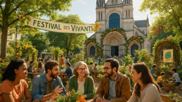 découvrez le festival des vivants d'angers, un événement unique où l'écologie tisse des liens entre l'église et la société. engagez-vous dans des réflexions profondes sur notre rapport à la nature et à l'autre, et participez à des échanges enrichissants au cœur d'une communauté dynamique.