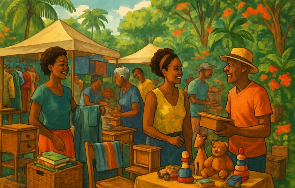 découvrez comment les brocantes s'imposent comme un levier économique et écologique pour les guyanais, alliant solidarité, développement durable et valorisation des ressources locales.