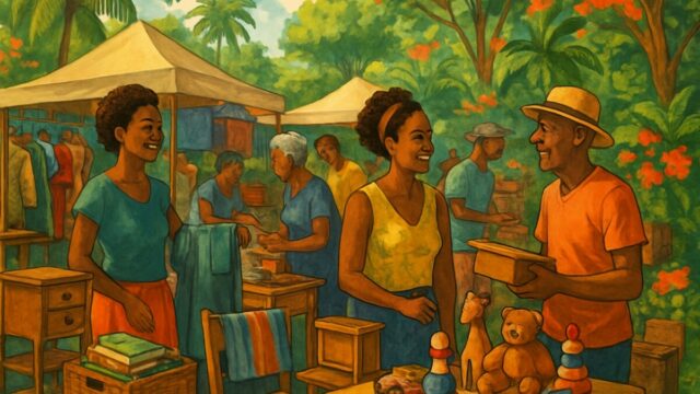 découvrez comment les brocantes s'imposent comme un levier économique et écologique pour les guyanais, alliant solidarité, développement durable et valorisation des ressources locales.