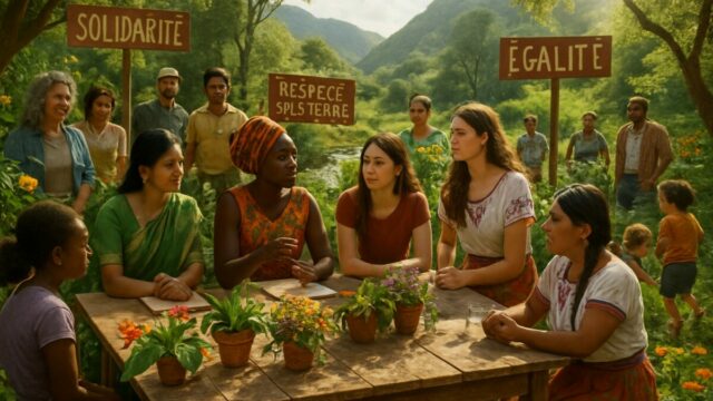 découvrez comment l'écologie populaire, décoloniale et féministe émerge comme un mouvement révolutionnaire capable de transformer nos paradigmes établis, alliant justice sociale, protection de l'environnement et empowerment des femmes. plongez dans cette réflexion essentielle sur les nouvelles perspectives écologiques.