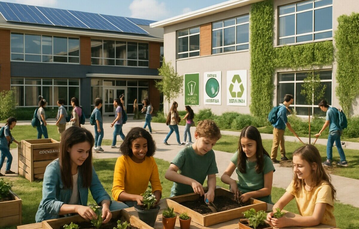 découvrez comment notre collège engagé obtient un double label pour l'écologie, renforçant son engagement en faveur de la protection de l'environnement tout en offrant une éducation durable et responsable à ses élèves.