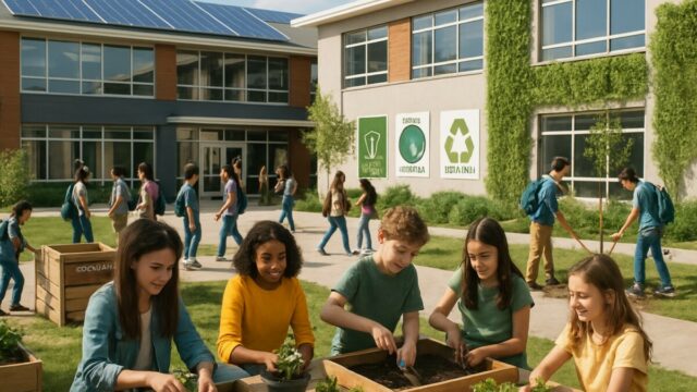 découvrez comment notre collège engagé obtient un double label pour l'écologie, renforçant son engagement en faveur de la protection de l'environnement tout en offrant une éducation durable et responsable à ses élèves.