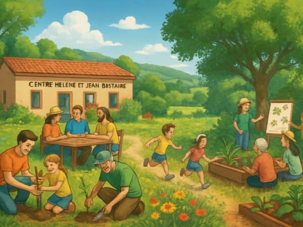 venez vivre un été engagé au centre hélène et jean bastaire, au cœur du lot. participez à des ateliers et des activités dédiées à l'écologie intégrale, pour découvrir des pratiques durables et soutenir un mode de vie respectueux de l'environnement.