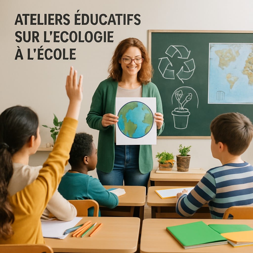 découvrez comment un groupe d'amis chercheurs engage les élèves dans des activités éducatives pour sensibiliser à l'écologie et à la protection de notre planète.