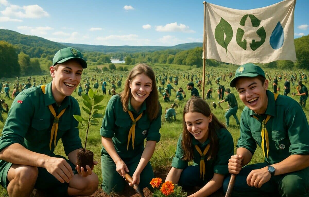 découvrez comment 20 000 jeunes des yvelines s'engagent pour la planète à travers l'esprit scout. l'écologie au cœur de leurs actions et de leurs valeurs, témoignant d'une génération mobilisée pour un avenir durable. rejoignez ce mouvement inspirant pour préserver notre environnement.