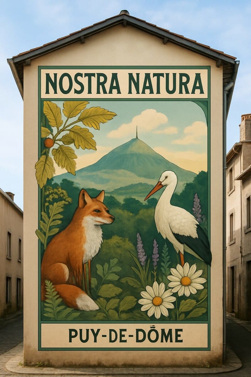 découvrez nostra natura, une initiative artistique qui allie l'art du graffiti à la préservation de l'environnement dans le puy-de-dôme. explorez des photos captivantes qui mettent en lumière la beauté de la nature et l'engagement des artistes pour la planète.