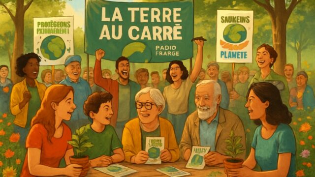 participez à la préservation de l'émission emblématique « la terre au carré » sur radio france et soutenez la cause écologique. ensemble, faisons entendre notre voix pour protéger notre planète et sensibiliser le public aux enjeux environnementaux.