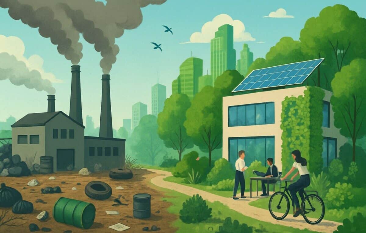 découvrez comment les entreprises peuvent concilier croissance et respect de l'environnement. analyse des enjeux écologiques liés au développement économique et des solutions pour une croissance durable sans épuisement des ressources naturelles.