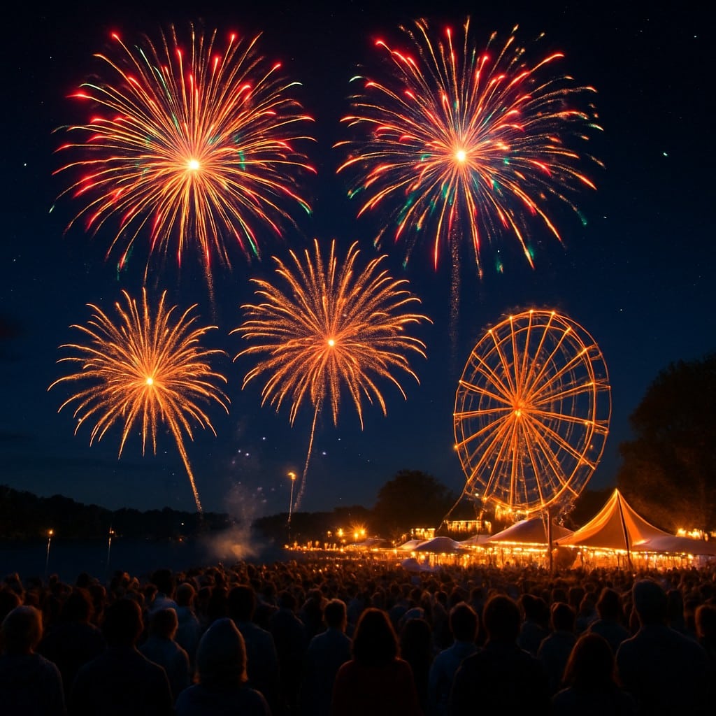 plongez dans les coulisses du festival pyrotechnique : cargaisons perdues, présence de célébrités et enjeux écologiques. découvrez 8 faits saisissants sur cet événement incontournable qui se conclura ce dimanche !