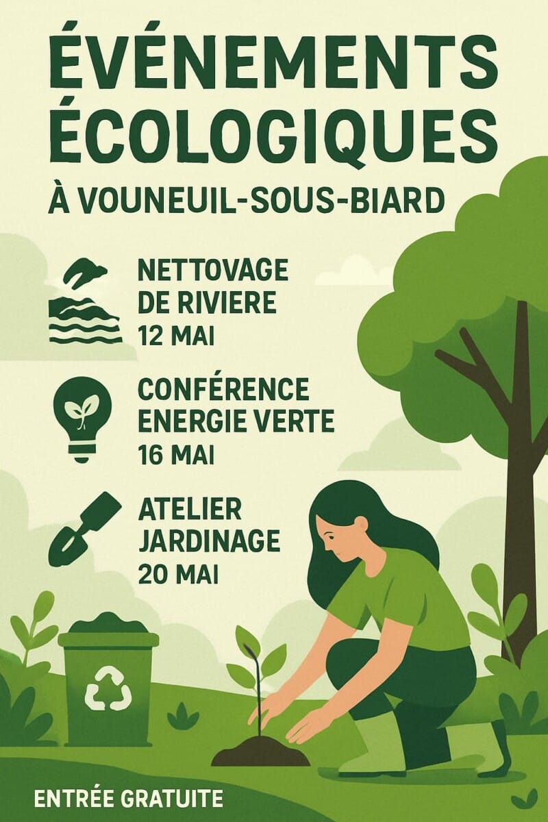 découvrez vienne à vélo à vouneuil-sous-biard : un été riche en rencontres et échanges autour de l’écologie, avec des balades à vélo, des ateliers et des discussions pour tous les passionnés d’environnement.