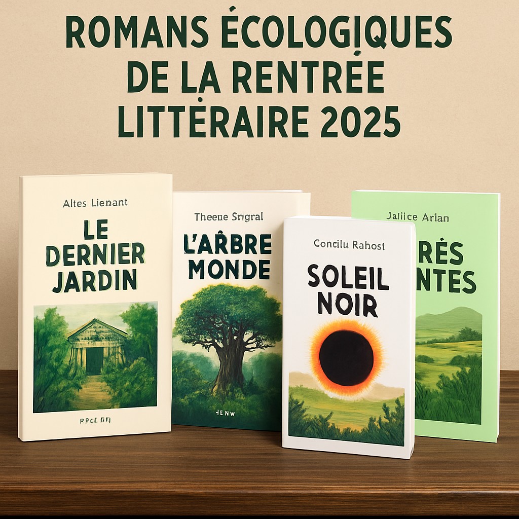 découvrez comment l'écologie s'invite dans la littérature avec une sélection de quatre romans marquants de la rentrée. des récits engagés qui interrogent notre rapport à la nature et invitent à la réflexion.