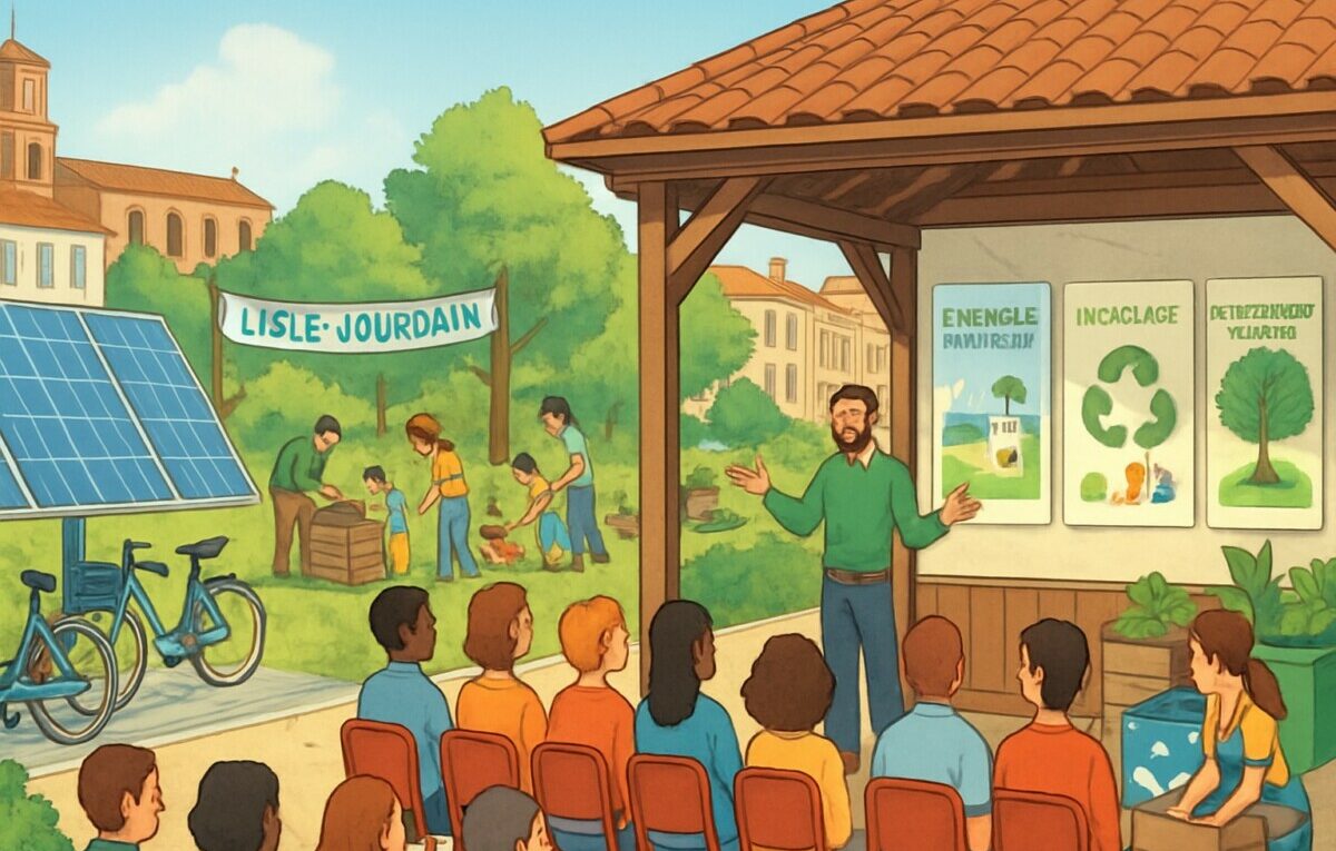 découvrez la rentrée dynamique de l'isle-jourdain avec des ateliers et conférences autour de l'écologie et de la transition. impliquez-vous localement pour un avenir plus vert !