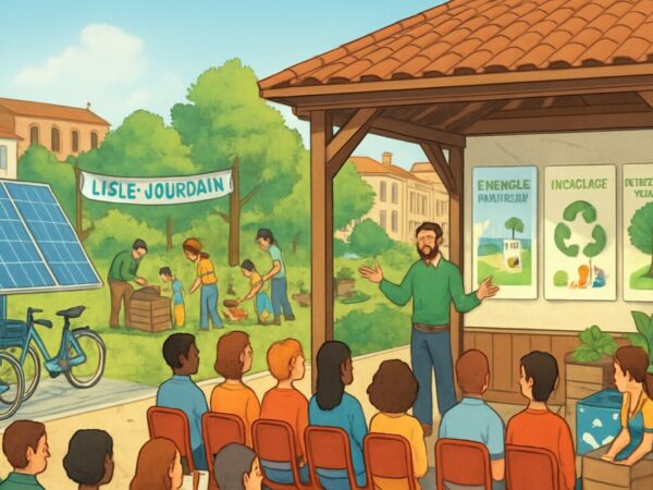 découvrez la rentrée dynamique de l'isle-jourdain avec des ateliers et conférences autour de l'écologie et de la transition. impliquez-vous localement pour un avenir plus vert !