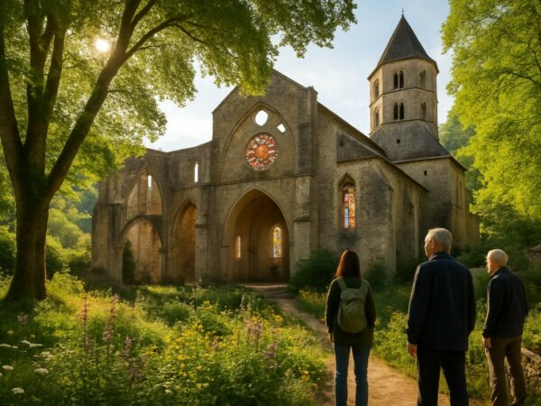 découvrez marcilhac-sur-célé, un village authentique où écologie et spiritualité se rencontrent au cœur de son abbatiale majestueuse. vivez une expérience unique alliant nature préservée et patrimoine sacré.