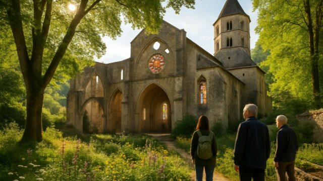 découvrez marcilhac-sur-célé, un village authentique où écologie et spiritualité se rencontrent au cœur de son abbatiale majestueuse. vivez une expérience unique alliant nature préservée et patrimoine sacré.