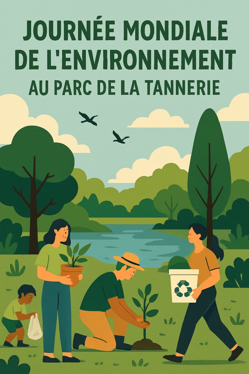 participez à une journée spéciale consacrée à la planète et à l'écologie au parc de la tannerie et à son étang : ateliers, animations et découvertes pour petits et grands dans un cadre naturel exceptionnel.