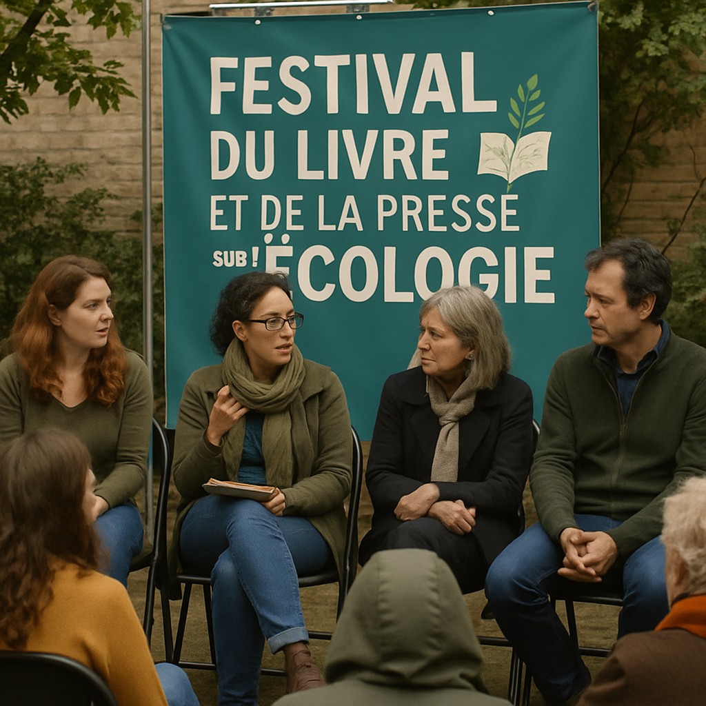 participez au festival du livre et de la presse sur l'écologie à paris les 4 et 5 octobre 2025 : rencontrez des auteurs engagés, découvrez des ouvrages inspirants et échangez sur les enjeux écologiques actuels.