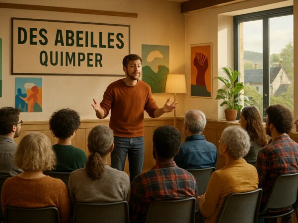 participez à la conférence au centre social des abeilles à quimper le 21 novembre, explorant les liens entre écologie, luttes sociales et révolution. rejoignez le débat et agissez pour un avenir durable.