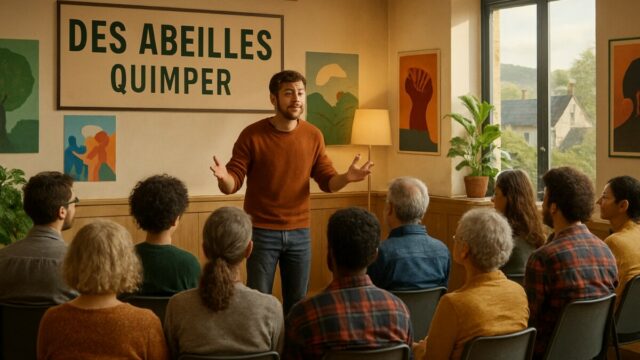 participez à la conférence au centre social des abeilles à quimper le 21 novembre, explorant les liens entre écologie, luttes sociales et révolution. rejoignez le débat et agissez pour un avenir durable.