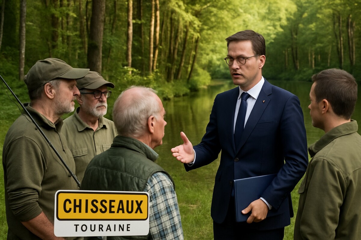 un ministre engagé en touraine lance un dialogue constructif sur la pêche, la chasse et la gestion durable des ressources forestières pour préserver l'environnement et soutenir les acteurs locaux.