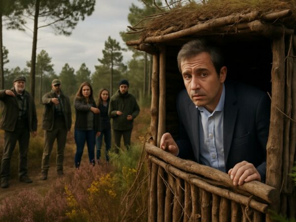 un ministre de l'écologie a été surpris dans une palombière dans les landes, ce qui suscite la colère de la lpo qui dénonce cette action contraire à la protection de la faune.