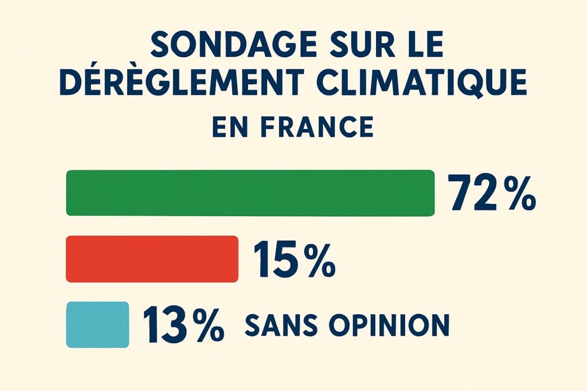 découvrez les résultats exclusifs d'un sondage révélant pourquoi la majorité des français reste sceptique quant à la maîtrise du dérèglement climatique et quelles sont leurs principales préoccupations.