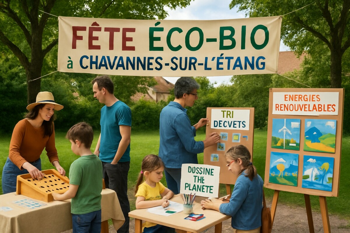 rejoignez-nous dimanche 14 juin pour une journée engagée et festive alliant écologie, artisanat et animations lors de la fête éco-bio. participez à cet événement convivial et responsable !