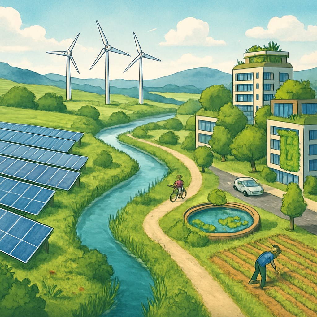 découvrez comment la transition écologique allie harmonieusement paysage et écologie pour construire un avenir durable et prometteur, inspirant des solutions innovantes et respectueuses de l'environnement.