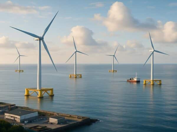 l'agence de la transition écologique investit 10,5 millions d’euros pour soutenir le développement de l’éolien flottant à cherbourg, renforçant ainsi la transition énergétique locale.