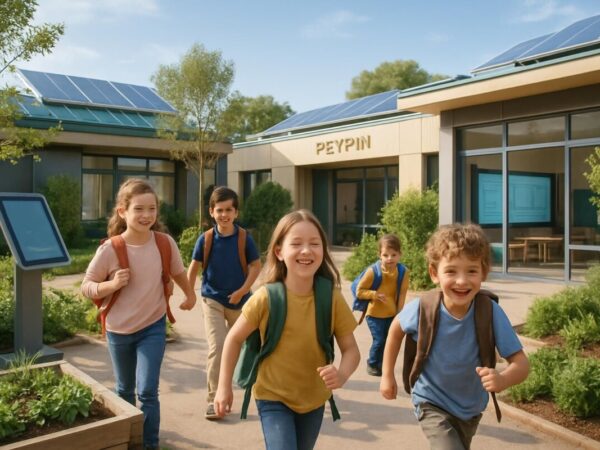 à peypin, la rentrée des écoliers met à l'honneur l'écologie et les innovations numériques pour un apprentissage durable et moderne.