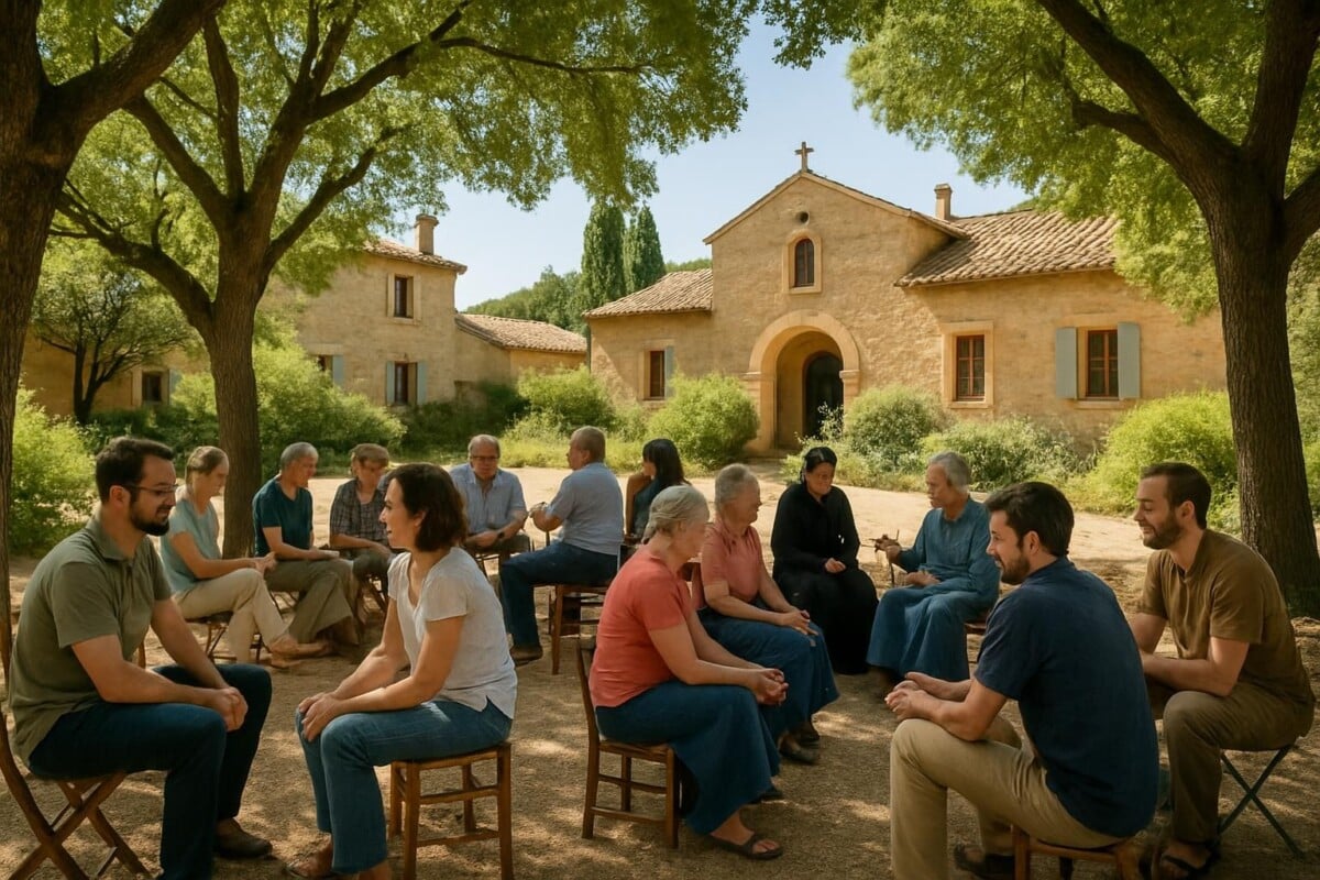 découvrez une journée immersive au monastère de solan dédiée à l’intelligence artificielle, explorant les questions profondes sur la nature humaine et ses interactions avec la technologie.