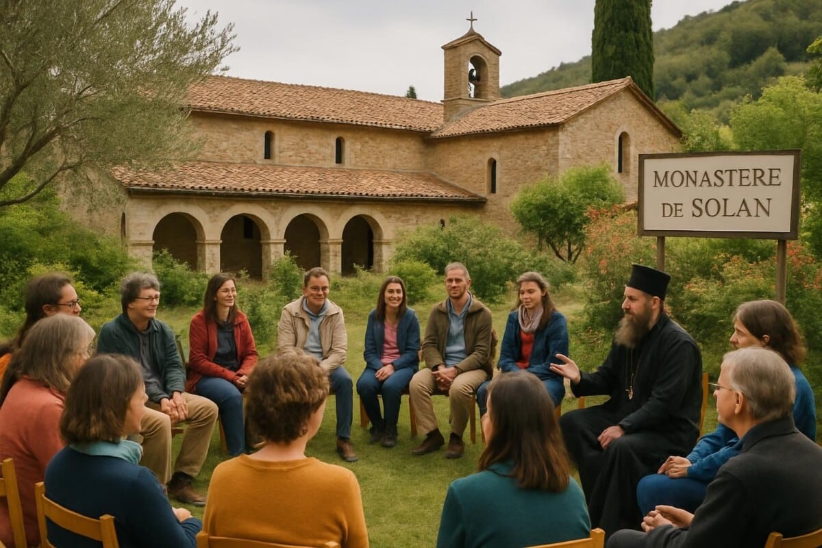 découvrez une journée exceptionnelle au monastère de solan dédiée à l'intelligence artificielle, explorant ses impacts et questionnant la nature humaine.