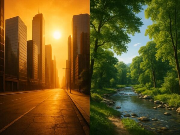 explorez les impacts des canicules sur l'environnement et la question de l'abandon des villes pour un avenir plus frais et durable.