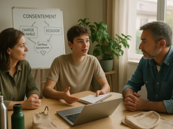 découvrez comment les adolescents sensibilisent leurs parents aux enjeux du consentement, de la charge mentale et de l'écologie pour une vie moderne plus consciente et équilibrée.