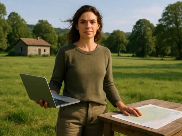 découvrez le témoignage d'isabel otero qui raconte comment elle a changé de vie en achetant une propriété de 3 hectares en ligne pour s'y installer et vivre son rêve.