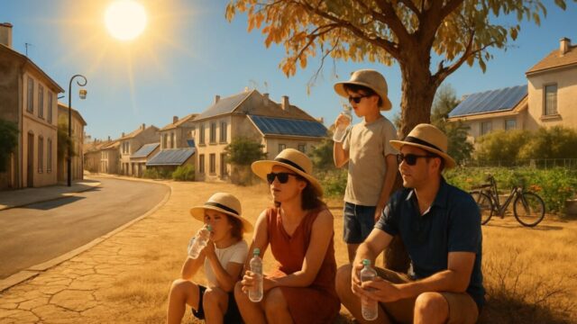 « je veux survivre » : après un été de canicule extrême, les français placent l'urgence écologique au cœur de leurs préoccupations pour préserver leur avenir.