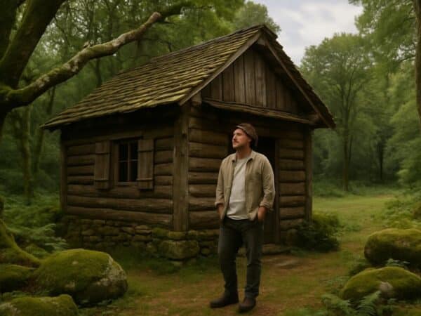 découvrez la cabane secrète de jean imbert en bretagne, un refuge paisible où le chef s'évade loin du tumulte de paris pour se ressourcer.
