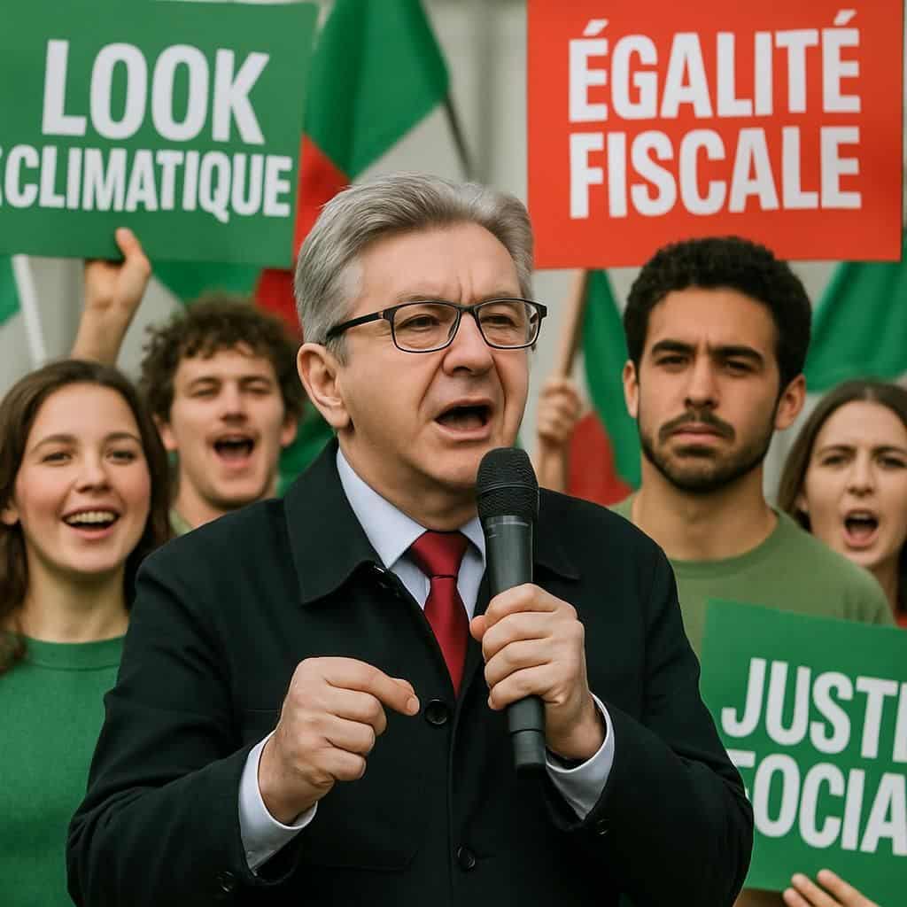 découvrez comment mélenchon centre sa campagne présidentielle 2027 sur l'écologie et l'économie, proposant des solutions pour un futur durable et équitable.
