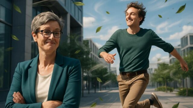 sandrine rousseau critique avec humour le déplacement de raphaël, évoquant une vision 'aérienne' et décalée de l'écologie.