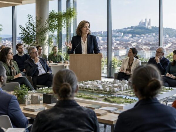 à la métropole de lyon, la présidente ouvre le débat sur l’après-écologie et les orientations qui pourraient guider les politiques locales de demain.