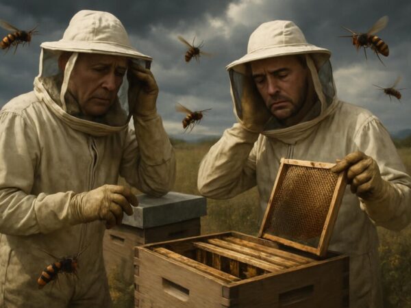 à bourg-en-bresse, la récolte de miel a chuté de moitié cette année. les apiculteurs attribuent cette baisse au climat instable et à l'invasion du frelon, menaçant la production locale.