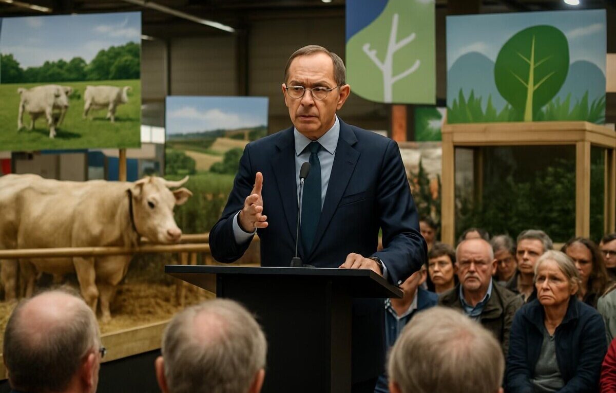 bruno retailleau critique l’« écologie dogmatique » au salon de l’élevage de rennes, mettant en lumière les tensions entre protection de l’environnement et réalité agricole.